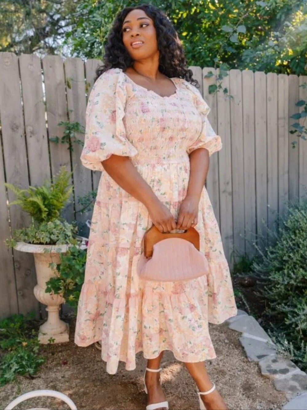 Ivy City Co Pastel Floral Roslyn (Middle Dress)